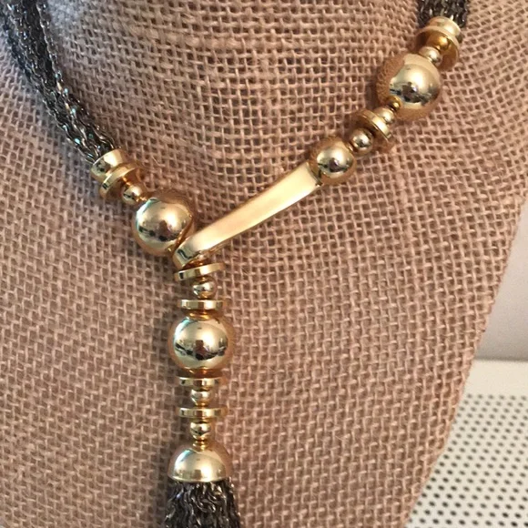 stella dot bianca tassle necklace - Picture 6 of 7